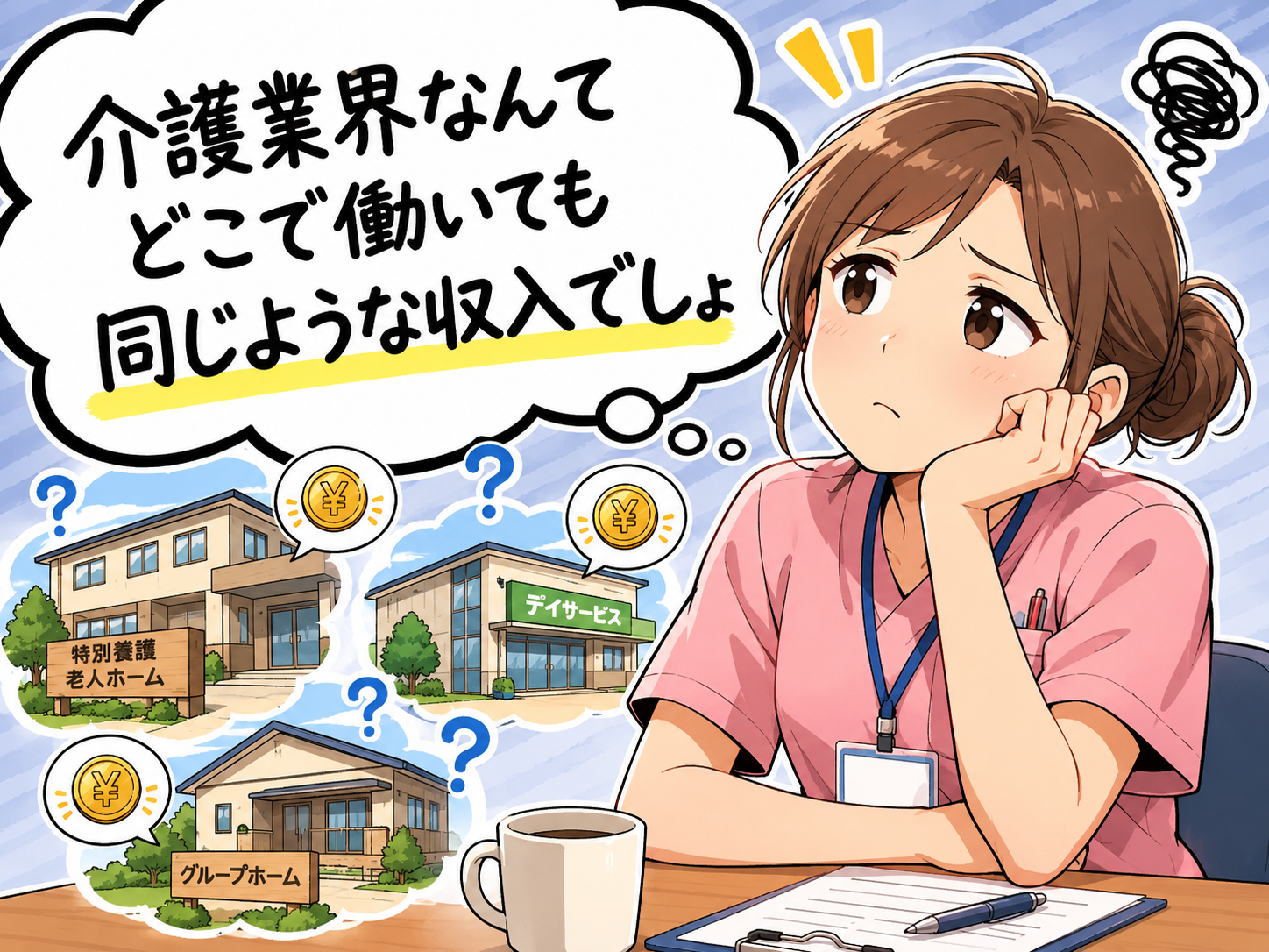 介護業界はどこで働いても同じだと思っていませんか?